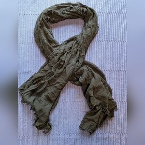 Dark Olive Green Scarf